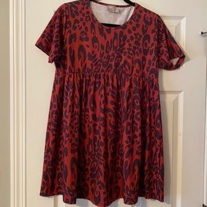 Leopard Print Dress
